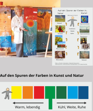 Warm, lebendig Kühl, Weite, Ruhe Auf den Spuren der Farben in Kunst und Natur